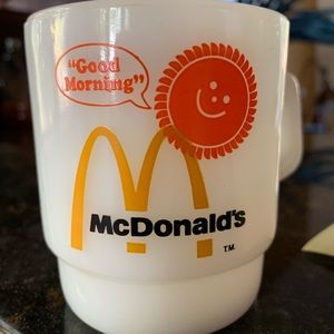 Good morning McD vintage coffee
